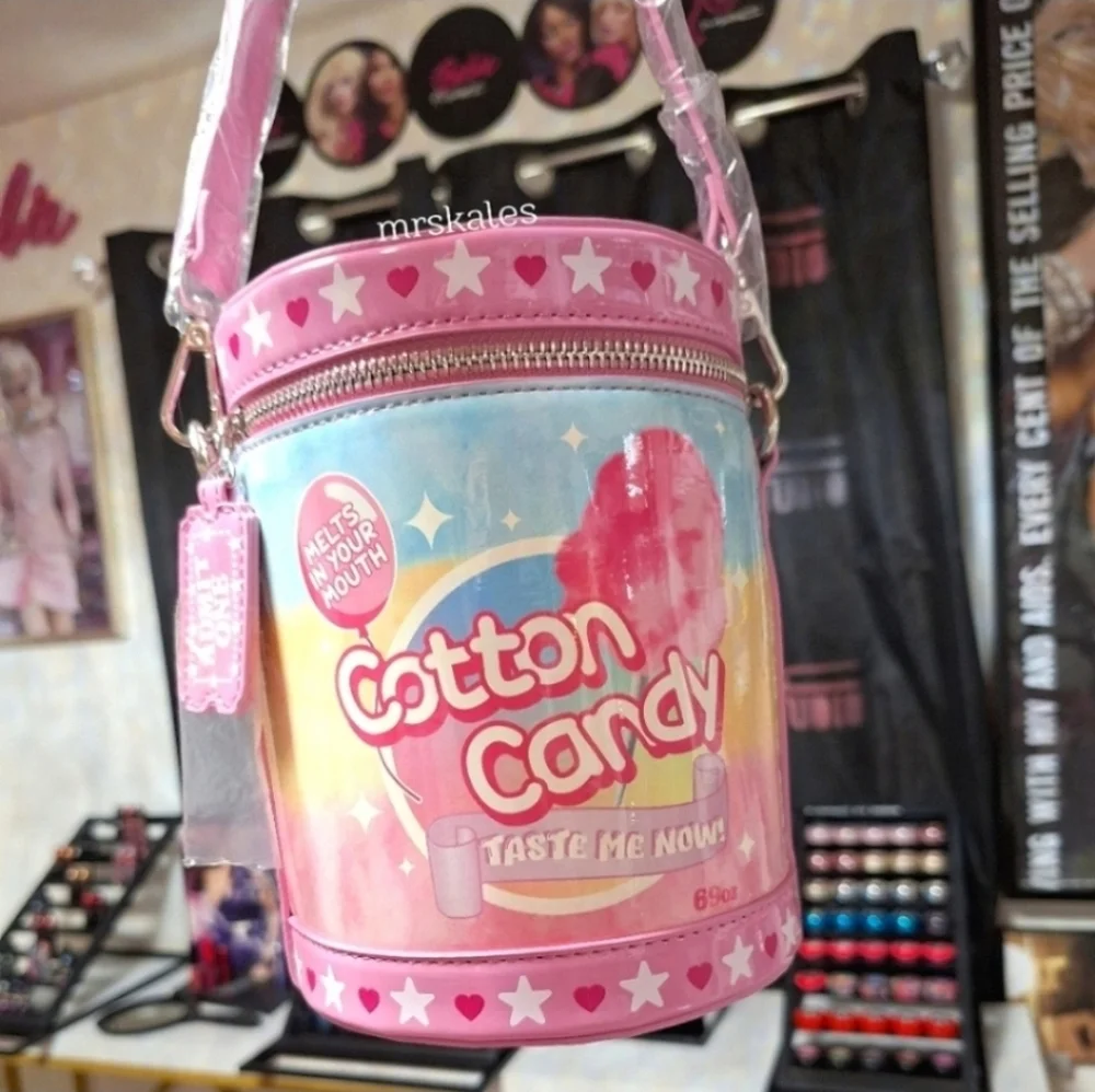 Cotton Candy Bucket Crossbody Bag - Picture 11 of 12